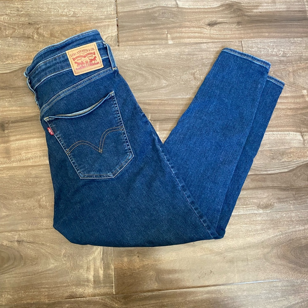 Levi’s women jeans mile high super skinny ankle 32